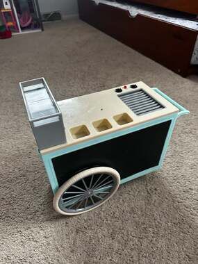 Our Generation Retro Hot Dog Cart for 18-inch Dolls